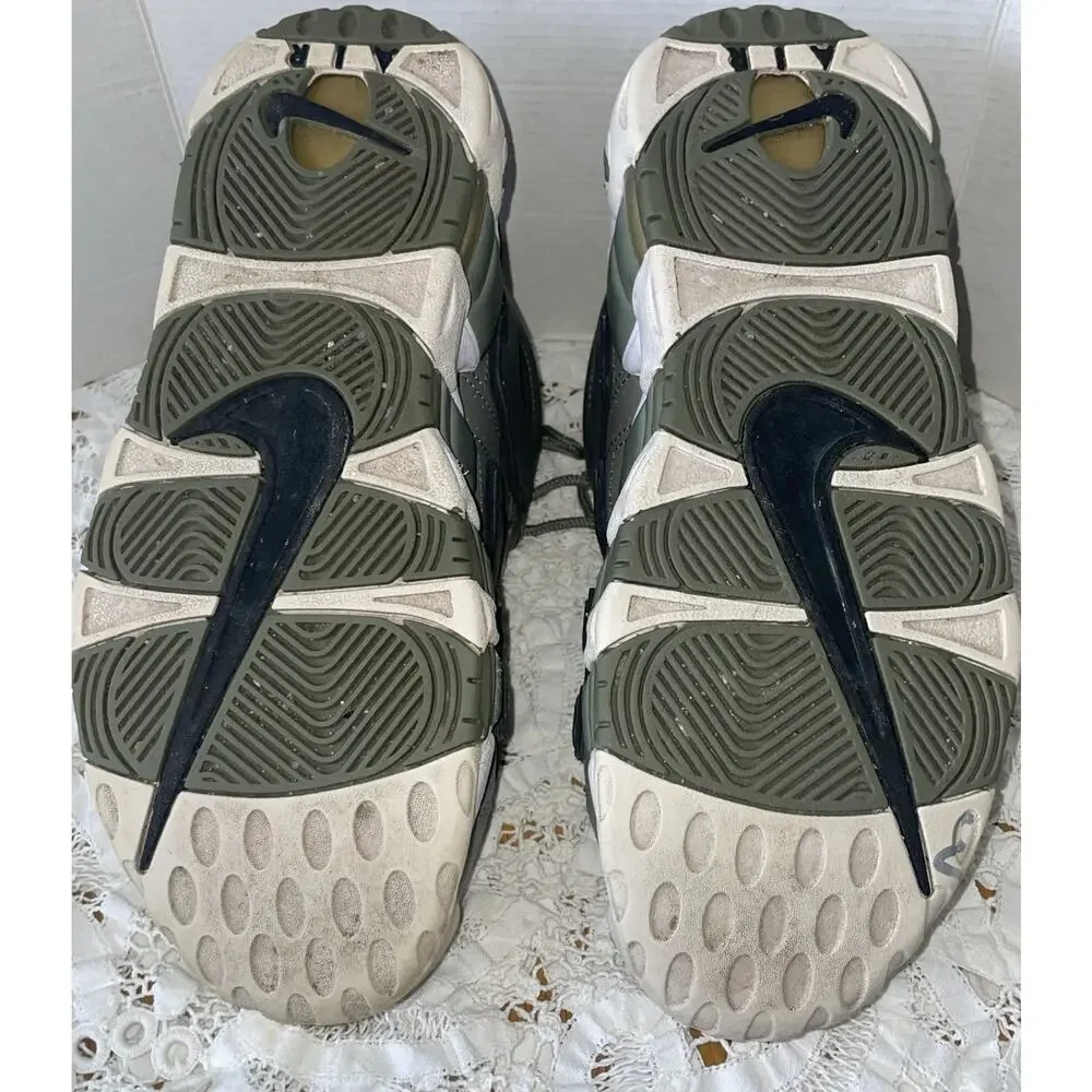 NIKE AIR MAX MORE UPTEMPO IRIDESCENT 917593-001 WOMEN'S Size 8.5 Green